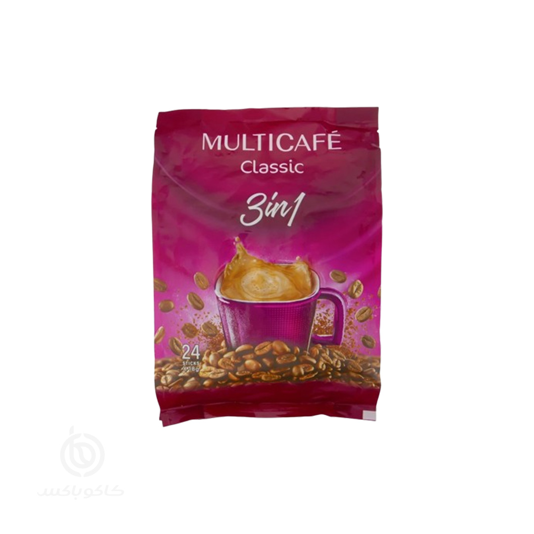 کافی میکس ۳ در ۱ کلاسیک مولتی کافه