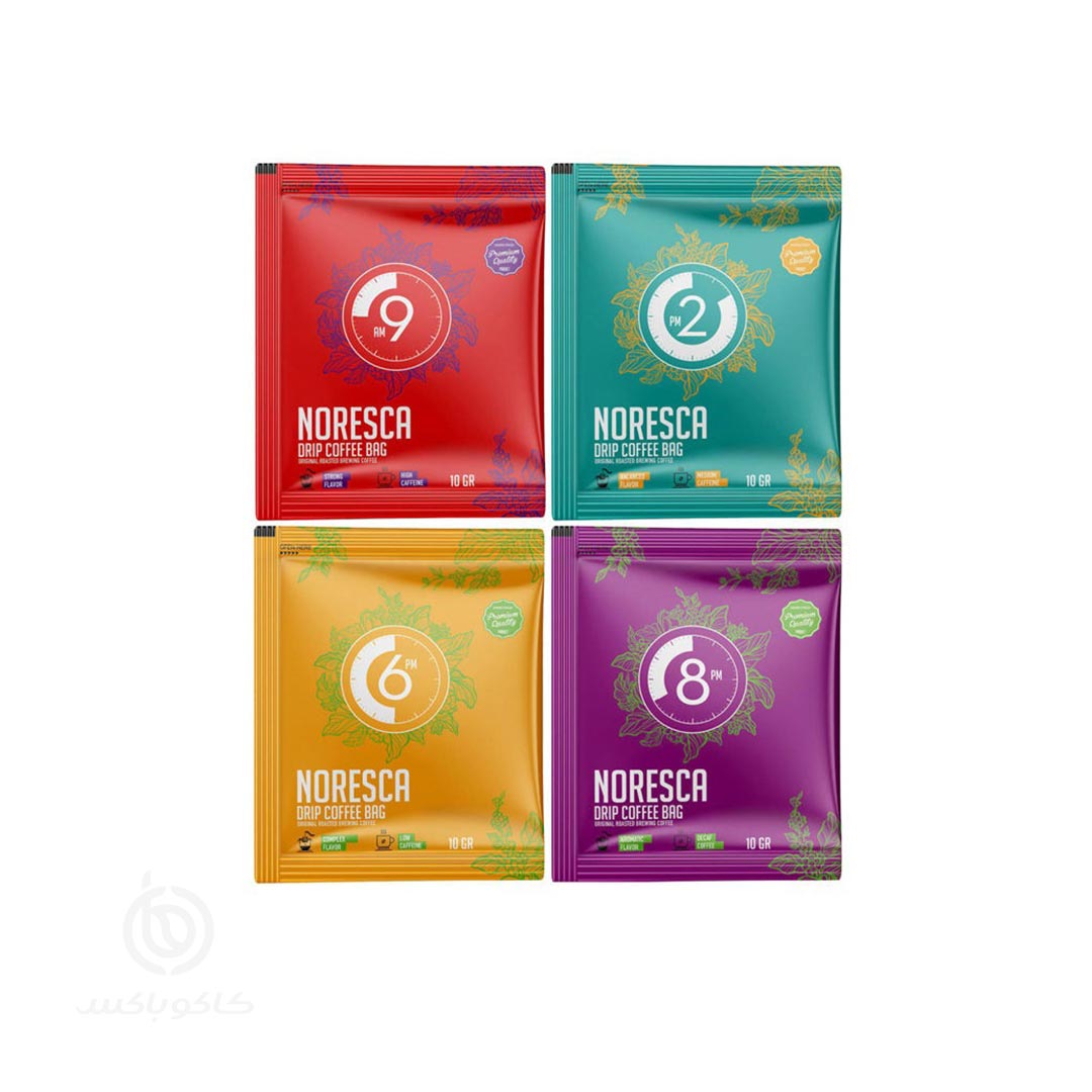 قهوه نورسکا تایم بون مانو (24 عدد ساشه)