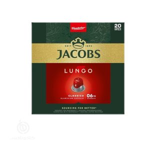 کپسول قهوه جاکوبز مدل لانگو (Lungo) - 20 عددی