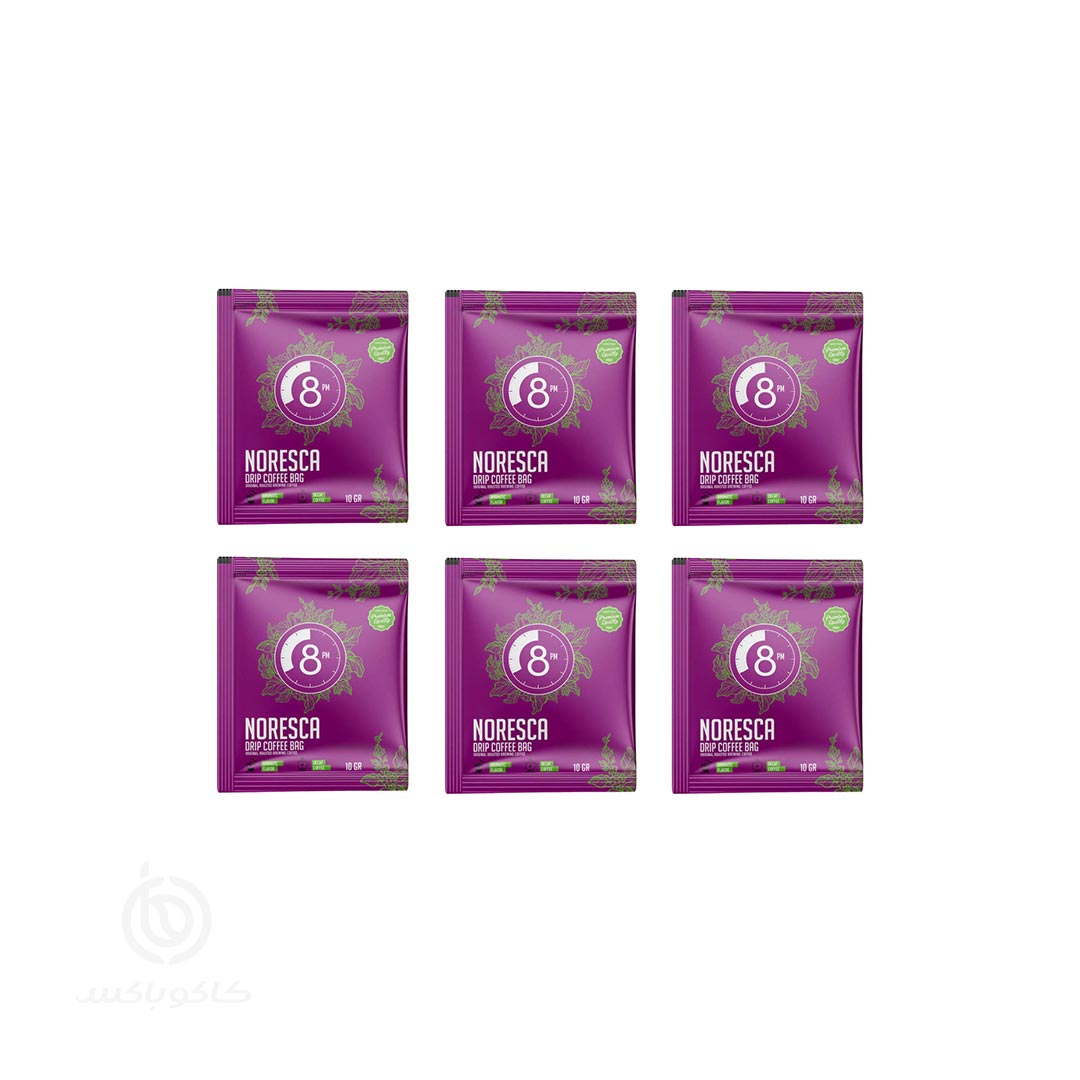 قهوه نورسکا 8 شب بن مانو (6 عدد ساشه)